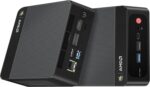 Beelink SER5 Max Mini PC, AMD Ryzen 7 6800U (up to 4.7GHz, 8C/16T), 32G LPDDR5 RAM 1TB M.2 PCIe4.0 SSD Mini Desktop Computers, Micro PC 4K Triple Display/WiFi 6/BT5.2, Office/School/Gaming - Image 2