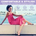 NEWZILL Copper Compression Socks for Women & Men Circulation 20-30mmHg, Graduated Open Toe, Cotton Compression Socks for Nurses - Image 7