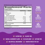 Airborne Elderberry + Zinc & Vitamin C Gummies For Adults, Immune Support Vitamin D & Zinc Gummies With Powerful Antioxidant Vitamins C D & E - 50 Gummies, Elderberry Flavor - Image 5