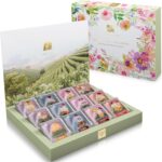 Teabloom Flowering Tea Chest - Curated Collection of 12 Gourmet Flowering Teas - Packaged in Beautiful Gift-Ready Tea Box - Image 2