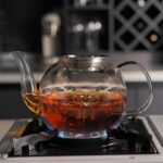 CNGLASS 600ml Glass Teapot with Removable Infuser,Clear Tea Kettle Stovetop Safe,Blooming and Loose Leaf Tea Maker - Image 5