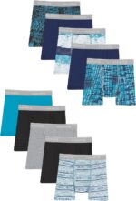 Hanes Boys' and Toddler Underwear, Comfort Flex and ComfortSoft Boxer Briefs, Multiple Packs Available - Image 2