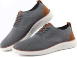 VILOCY Men's Casual Dress Sneakers Oxfords Business Mesh Breathable Walking Shoes Tennis Comfortable - Image 6