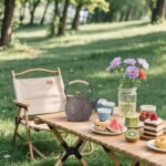 Enameled Cast Iron Teapot 34oz（1000ml） - Japanese Style Kettle with Removable Stainless Infuser & Ergonomic Handle, Stovetop Safe for Loose Leaf Tea Green and silver (Black Gold) - Image 4
