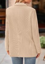 PRETTYGARDEN Women's Winter Corduroy Blazers Jackets Dressy Casual Ribbed Long Sleeve Lapel Fashion Work Business Outerwear - Image 6