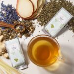 Tea Forte Lotus Single Steeps Loose Leaf Premium Tea Gift Set Sampler, 15 Count 3 of Each Assorted Blends, Pre-Portioned Single Serve Pouches, Steeps 12 oz - Image 10