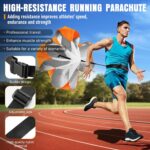 Agility Ladder, Speed Training Equipment Set, 20ft Agility Ladder, 12 Soccer Cones, 4 Hurdles, Jump Rope, Running Parachute, Basketball Football Soccer Training Equipment for Kids, Youth, Adults - Image 6