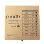 PURA D'OR Organic Sweet16 Essential Oils Set - 16x 10mL Wood Box Aromatherapy Gift Set - 100% Pure Therapeutic Grade for Relaxation and Wellness (Lavender, Rosemary, Turmeric, Ylang Ylang & More) - Image 7