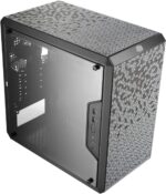 Cooler Master MasterBox Q300L Micro-ATX Tower with Magnetic Design Dust Filter, Transparent Acrylic Side Panel, Adjustable I/O & Fully Ventilated Airflow, Black (MCB-Q300L-KANN-S00) - Image 2