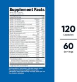 Nutricost Multivitamin with Probiotics 120 Vegetarian Capsules - Packed with Vitamins & Minerals - Image 3
