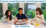 Snap Circuits Jr. SC-100 Electronics Exploration Kit, Over 100 Projects, Full Color Project Manual, 28 Parts, STEM Educational Toy for Kids 8 + - Image 7