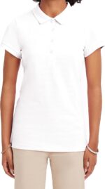 Nautica Junior's Uniform Short Sleeve Pique Polo - Image 2