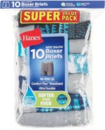 Hanes Boys' and Toddler Underwear, Comfort Flex and ComfortSoft Boxer Briefs, Multiple Packs Available - Image 5