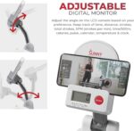 Sunny Health & Fitness Magnetic Rowing Machine for Home Exercise, Quiet & Smooth Rower with Compact Storage and Optional Free SunnyFit App Connectivity - Image 4