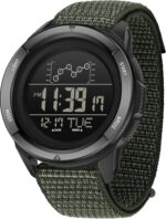findtime Military Watches for Men Tactical Digital Sport Watch Waterproof Army Outdoor Nylon Strap Electronic Mens Watch LED Luminous Alarm Stopwatch Relojes para Hombres - Image 2
