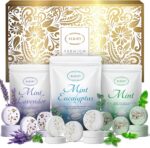 Shower Steamers Aromatherapy 18 Pack Gifts for Women Birthday Christmas Stocking Stuffers White Elephant Natural Essential Oils Stress Relief Mint Lavender Relaxation for Mom her him Men Teens Adults - Image 2