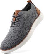 VILOCY Men's Casual Dress Sneakers Oxfords Business Mesh Breathable Walking Shoes Tennis Comfortable - Image 2