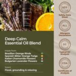 Gya Labs Deep Calm Essential Oil Blend for Relaxation & Emotional Balance - 0.34 fl oz - Calm Aromatherapy Oils for Diffusers, Humidifiers, Aromatherapy - Suitable for Work, Home or Personal Use - Image 7