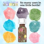 Aura Cacia Aura Cacia Chill Pill Essential Oil, 0.5 Ounce, Lavender, Peppermint, Sweet Orange, Basil, Chamomile and Patchouli - Image 4