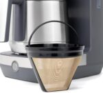 GE Drip Coffee Maker With Timer | 10-Cup Thermal Carafe Pot Keeps Coffee Warm for 2 Hours | Adjustable Brew Strength | Wide Shower Head for Maximum Flavor | Kitchen Essentials | Stainless Steel - Image 9