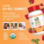 MaryRuth Organics's Vitamin D3 B12 Gummies | USDA Organic | 2 Month Supply | Vitamin D & B12 Vitamin Supplements for Adults & Kids | Bone Health | Healthy Energy Levels | Non-GMO | 60 Servings - Image 9