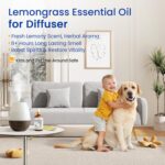 HIQILI Lemongrass Essential Oil, 100% Pure Natural Undiluted Premium Oils - 3.38 Fl. Oz - Image 3