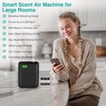 Scent Air Machine Starter Kit – Waterless Essential Oil Diffuser for Home & Commercial Use, Hotel Scent Diffuser with Bluetooth/WiFi Control, 2000 sq.ft Coverage, Wall-Mount & Desktop (400ml Capacity) - Image 3