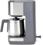 GE Drip Coffee Maker With Timer | 10-Cup Thermal Carafe Pot Keeps Coffee Warm for 2 Hours | Adjustable Brew Strength | Wide Shower Head for Maximum Flavor | Kitchen Essentials | Stainless Steel - Image 4