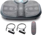 Sunny Health & Fitness Fitboard Vibration Platform Exercise Machine with Multiple Speed Settings and Vibration Modes for Multipurpose Workouts - Image 3