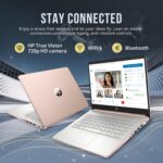 HP Stream 14" HD BrightView Laptop, Intel Celeron N4120, 16GB RAM, 416GB Storage (128GB eMMC + 288GB Docking Station Set), Intel UHD Graphics, 720p Camera, Wi-Fi, 1 Year Office 365, Win 11 S, Gold - Image 7