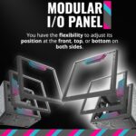 Cooler Master MasterBox Q300L Micro-ATX Tower with Magnetic Design Dust Filter, Transparent Acrylic Side Panel, Adjustable I/O & Fully Ventilated Airflow, Black (MCB-Q300L-KANN-S00) - Image 6