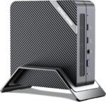 MINISFORUM Venus Series UM560 XT Mini PC AMD Ryzen 5 5600H 32GB + 512GB PCIe SSD, DDR4 Micro PC, 2.5G LAN, 2xHDMI,1xUSB-C Triple 4K Outputs,4xUSB, AMD Radeon Graphics Desktop Computer - Image 2