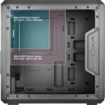 Cooler Master MasterBox Q300L Micro-ATX Tower with Magnetic Design Dust Filter, Transparent Acrylic Side Panel, Adjustable I/O & Fully Ventilated Airflow, Black (MCB-Q300L-KANN-S00) - Image 12