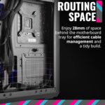 Cooler Master MasterBox Q300L Micro-ATX Tower with Magnetic Design Dust Filter, Transparent Acrylic Side Panel, Adjustable I/O & Fully Ventilated Airflow, Black (MCB-Q300L-KANN-S00) - Image 10