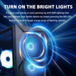 MSI Aegis ZS2 RTX 5070 Gaming Desktop, AMD Ryzen 7 9700X(Intel i9-14900F), NVIDIA RTX 5070, Liquid RGB Cooler, 64GB DDR5 RAM, 2TB SSD, RGB Backlit KB, Wi-Fi 7, Bundle with SL660 512GB Portable SSD - Image 6