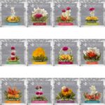 Teabloom Flowering Tea - 12 Unique Varieties of Blooming Tea Flowers - Hand-Tied Green Tea Leaves & Edible Flowers - 12-Pack Gift Canister - Image 3