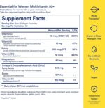 Ritual Multivitamin for Women 50+, Menopause Supplements with Vitamin D3, K2 and Magnesium for Bone Support*, Omega-3 DHA, Vitamin B12, Non-GMO, Mint Essenced, 30 Day Supply, 60 Vegan Capsules - Image 4