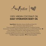 SheaMoisture Daily Hydration Body Oil Virgin Coconut Oil For Dry Skin Paraben Free 8 oz - Image 11