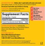 Nature Made Vitamin C 500 mg with Rose Hips, Dietary Supplement for Immune Support, 130 Caplets, 130 Day Supply - Image 6