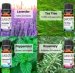 PURA D'OR Organic Sweet16 Essential Oils Set - 16x 10mL Wood Box Aromatherapy Gift Set - 100% Pure Therapeutic Grade for Relaxation and Wellness (Lavender, Rosemary, Turmeric, Ylang Ylang & More) - Image 3