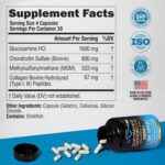 Glucosamine Chondroitin MSM Collagen | FSA HSA Eligible | Joint Support Supplement 2800 mg | Made in USA | FSA Approved Product Items | Flexibility Nutritional Vitamins | For Men & Women, 120 Capsules - Image 9