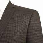 P&L Men's Classic Fit Houndstooth Blazer Two-Button Sport Coat Lightweight Stretch Jacket for Business & Casual Wear - Image 3
