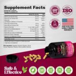 Vitamin B Complex for Men & Women - Riboflavin B2, B12, B1, B3, B5, B6, B7, B8, B9 | Vitamin C, Choline, Inositol - B-Complex Supplement - Energy, Brain & Heart Support - Made in USA, 60 Vegan Caps - Image 8