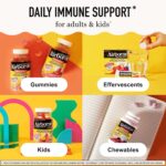 Airborne Elderberry + Zinc & Vitamin C Gummies For Adults, Immune Support Vitamin D & Zinc Gummies With Powerful Antioxidant Vitamins C D & E - 50 Gummies, Elderberry Flavor - Image 9