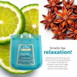 Candle-Lite Vibes Fougere Amber Mood-Enhancing Scented Candles, 15 oz Jar, Aromatherapy, Proudly Poured in The USA, 2-Wick, 86 Hours Burn Time, Perfect Relaxation Gift - Image 5
