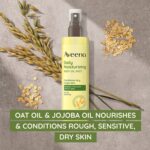 Aveeno Daily Moisturizing Body Oil Mist with Oat & Jojoba Oil for Dry Sensitive Skin, Nourishing Body Spray for Smoother Skin, Paraben-, Silicone- & Alcohol-Free, Twin Pack, 6.7 fl. oz, 2 Pack - Image 3