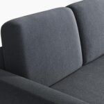 Yaheetech Sectional Sofa L-Shaped Sofa Couch Bed w/Chaise & USB, Reversible Couch Sleeper w/Pull Out Bed & Storage Space Living Room Dark Gray - Image 9
