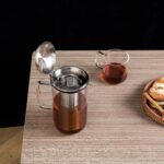Aquach 51oz Glass Teapot with Stainless Steel Removable Infuser, Stovetop & Dishwasher Safe, Ideal for Loose & Blooming Tea Brewing - Image 7