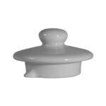 Service Ideas TPCE16WH Teapot, Ceramic, 16 oz, English Style, White - Image 4