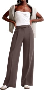 NIMIN Women Wide Leg Pants High Waisted Business Casual Work Trousers Dressy Pants with Pockets - Image 6